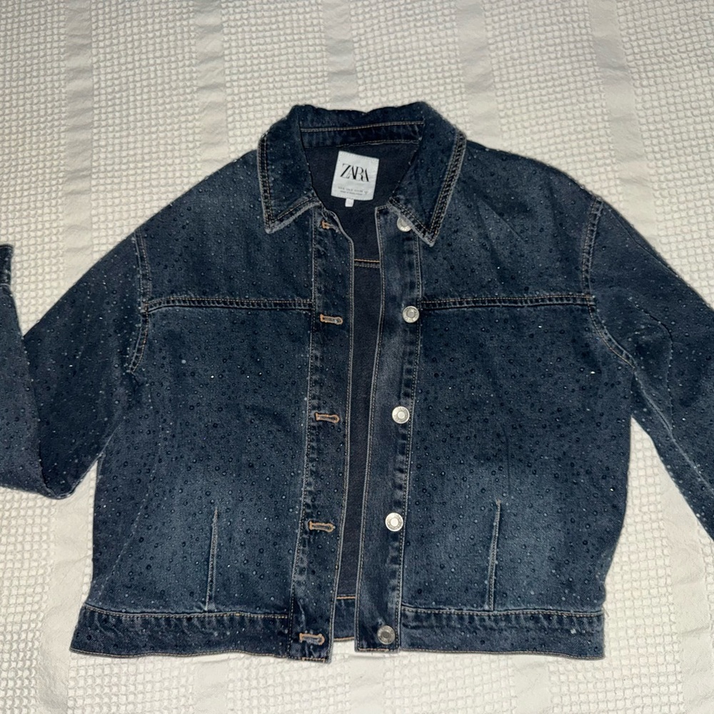 Zara Dark Blue Denim Jacket